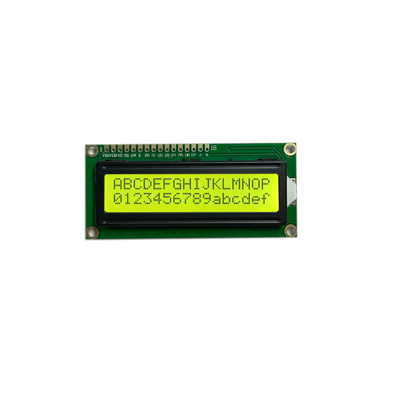 1602 キャラクター LCD ディスプレイ FSTN ディスプレイ 黄緑 LCD モード