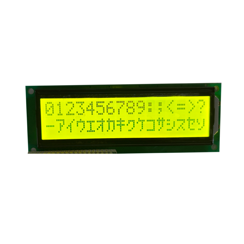 16x2 文字 LCD ディスプレイ黄緑モジュール
