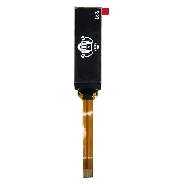 2.08インチPM OLEDが高いコントラストと低電力画面でOLED