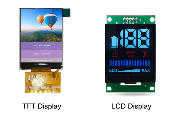TFT ディスプレイと LCD ディスプレイ: 主な違いは何ですか?