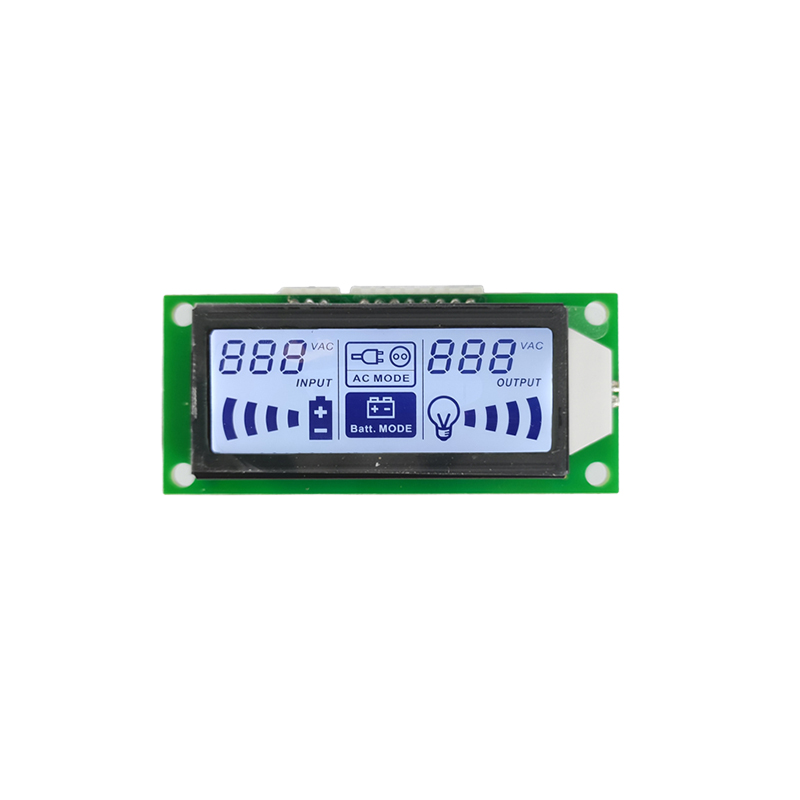 カスタム 7 セグメント LCD ディスプレイ TN ポジティブ ディスプレイ
