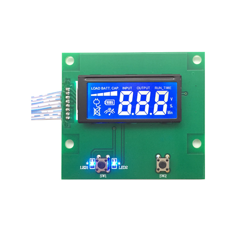 モノクロ LCM ディスプレイ PV インバータ セグメント LCD スクリーン