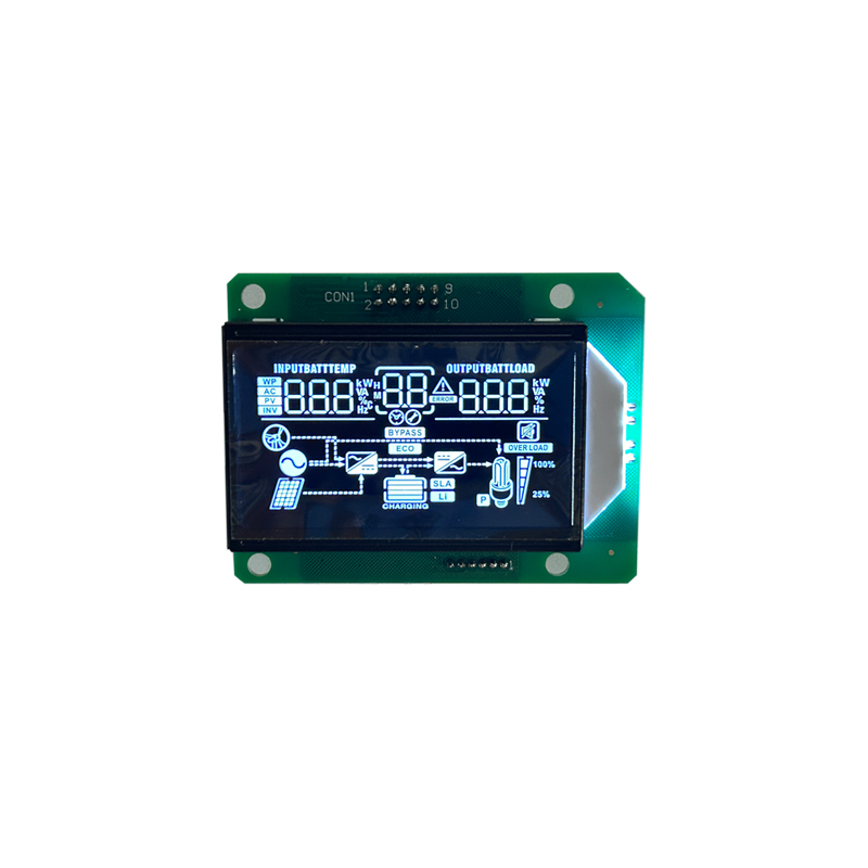 パワーインバータ UPS セグメント LCD ディスプレイ VA モード